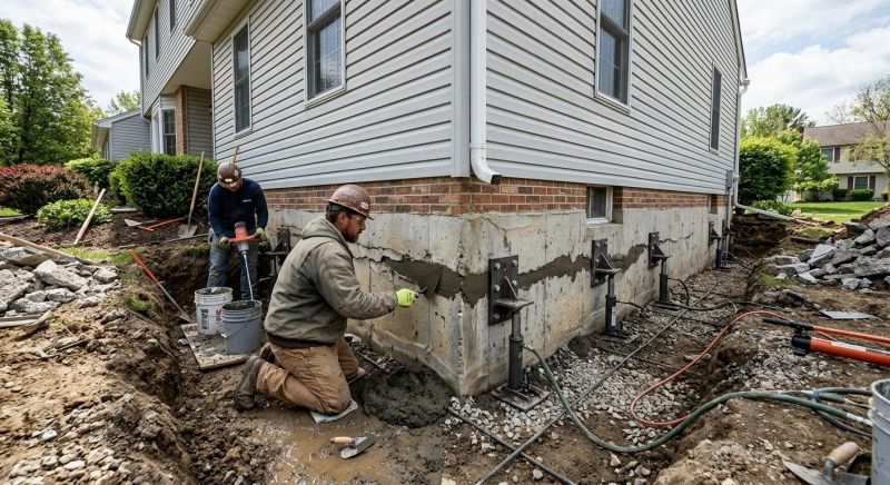Basement Foundation Repair in Florham Park, NJ