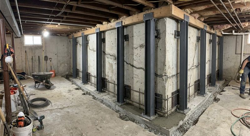 Basement Stabilization in Hudson County, NJ