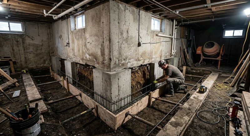 Basement Underpinning in Hudson County, NJ