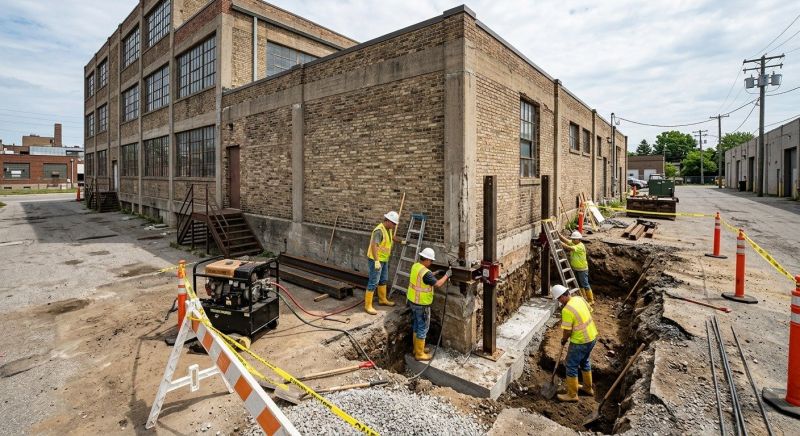 Building Foundation Repair in Hillside, NJ