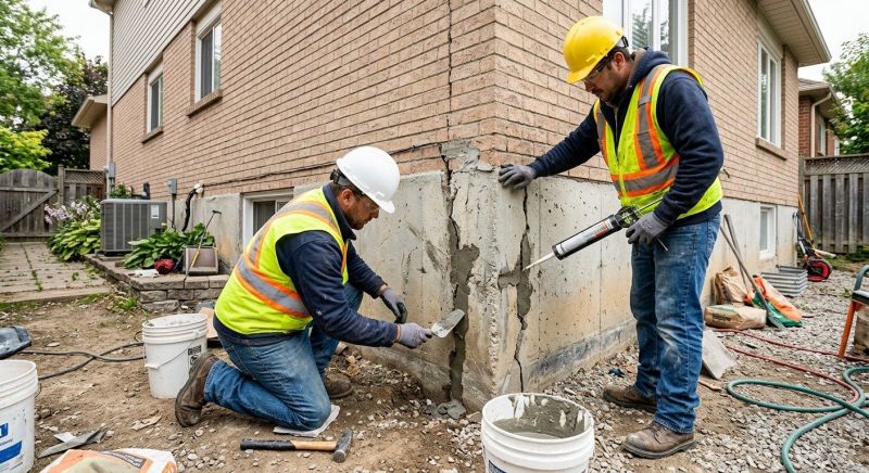 Building Foundation Repair in Irvington, NY