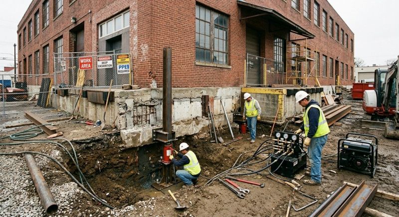Building Foundation Repair in Mamaroneck, NY