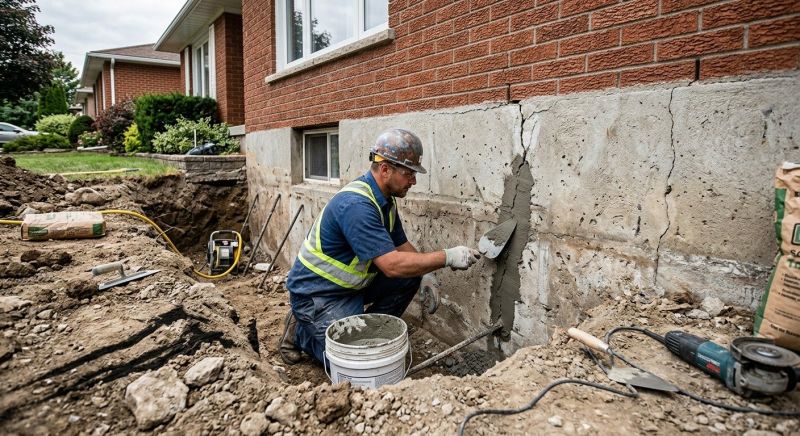 Concrete Foundation Repair in Bogota, NJ