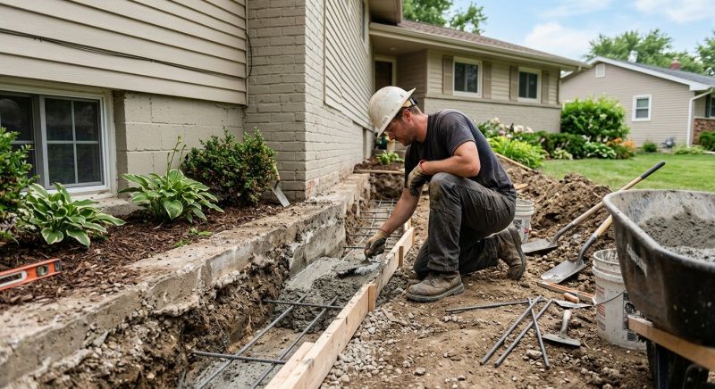 Concrete Foundation Repair in Boonton, NJ