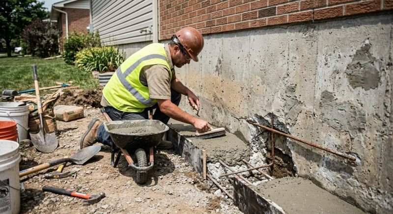Concrete Foundation Repair in Rye, NY