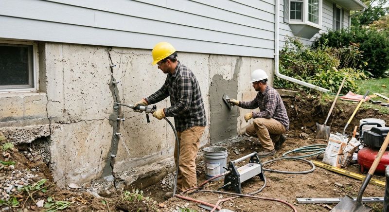 Concrete Foundation Repair in South Orange, NJ