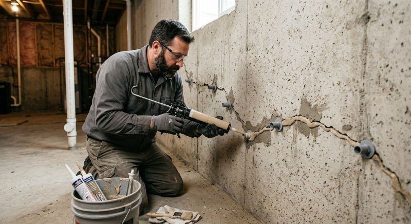 Cracked Foundation Repair in Pelham, NY