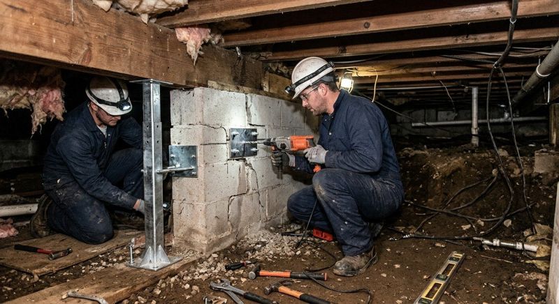 Crawlspace Foundation Repair in Bayside, NY