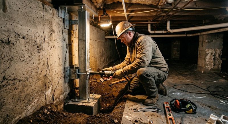Crawlspace Foundation Repair in Union County, NJ