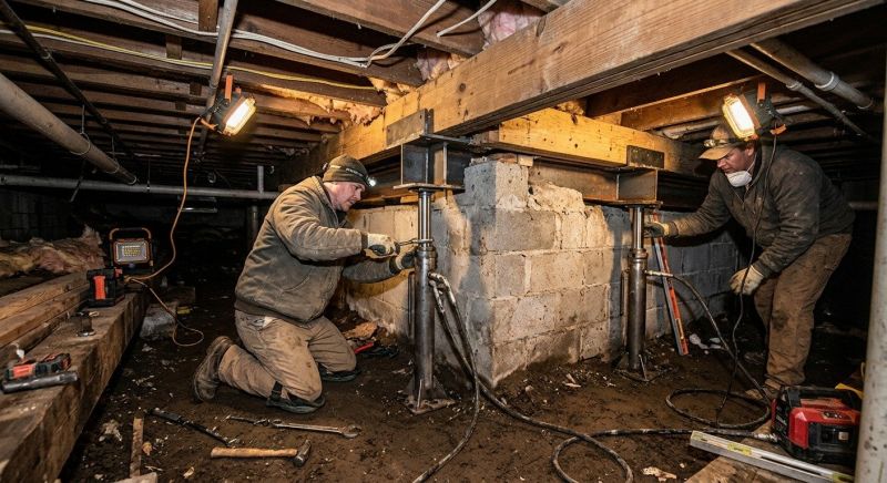 Crawlspace Foundation Repair in Yonkers, NY
