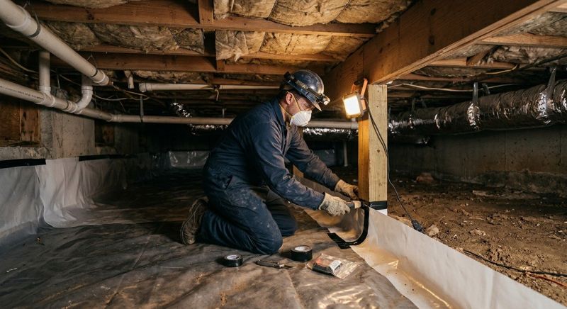 Crawlspace Repair in Hudson County, NJ