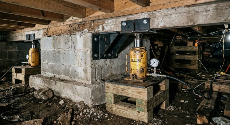 Foundation Jacking in Clifton, NJ