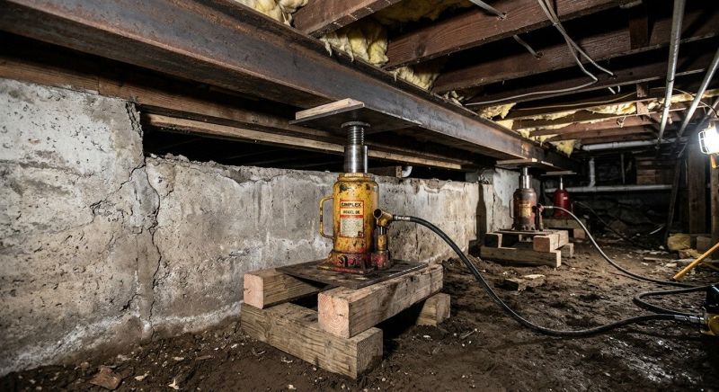 Foundation Jacking in Glen Rock, NJ