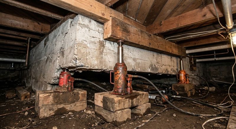 Foundation Jacking in Long Island, NY