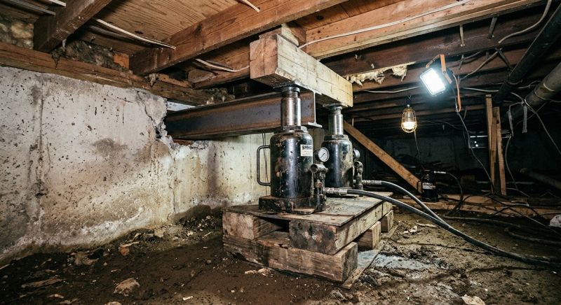 Foundation Jacking in Oceanside, NY
