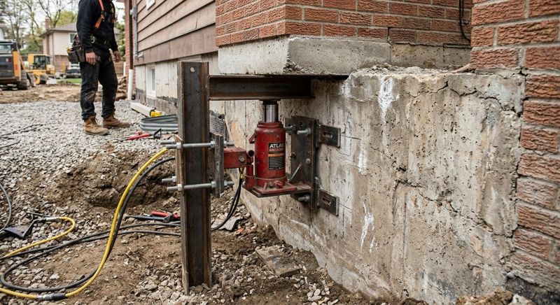 Foundation Jacking in Spring Valley, NY