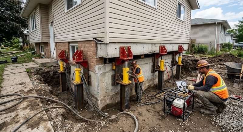 Foundation Lifting in Glen Rock, NJ