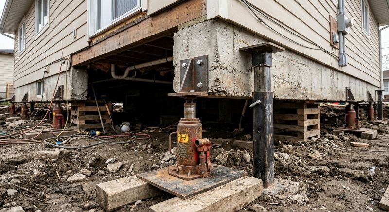 Foundation Lifting in Passaic County, NJ