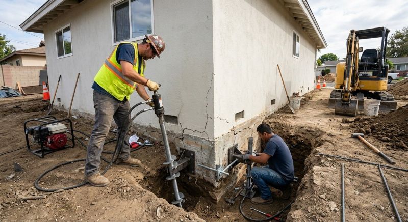 Foundation Stabilizing in Hillsdale, NJ