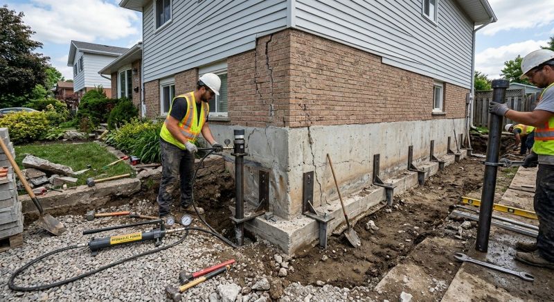 Foundation Stabilizing in Lynbrook, NY