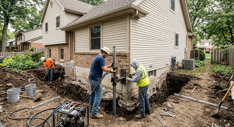 Home Foundation Repair in Summit, NJ