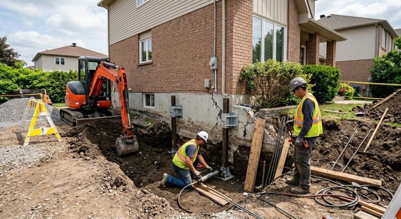 House Foundation Repair in Roselle, NJ