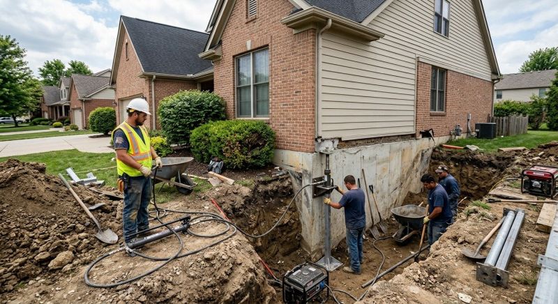 House Foundation Repair in Saddle Brook, NJ
