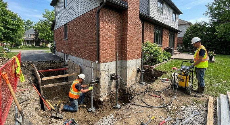 House Underpinning in Hudson County, NJ