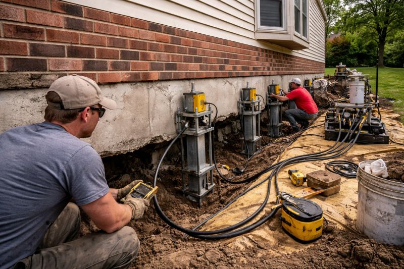 Settling Foundation Service in Irvington, NJ