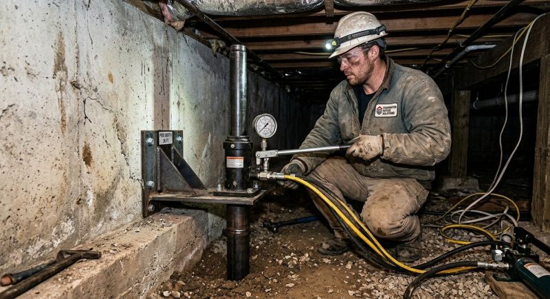 Settling Foundation Service in New Rochelle, NY